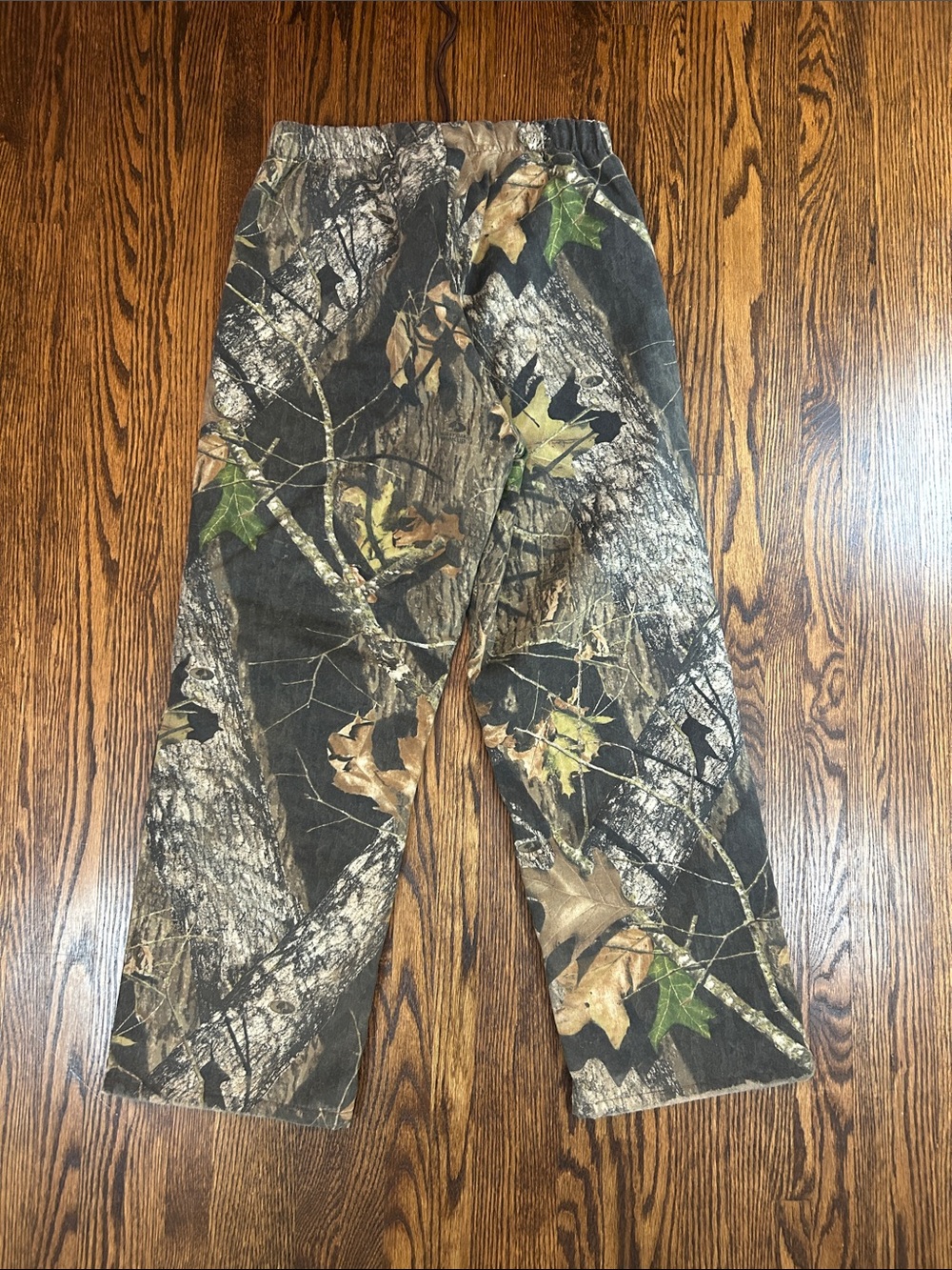Vintage 90s Quilt Lined Camo Hunting Pants - Picture 4 of 7
